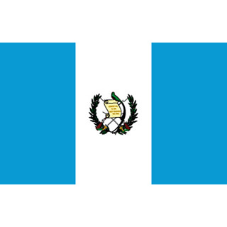 Official flag of Guatemala