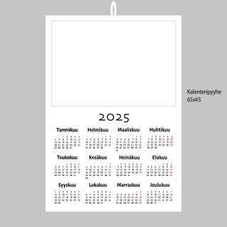 Calendar towel of 2025 with own picture print - Printscorpio