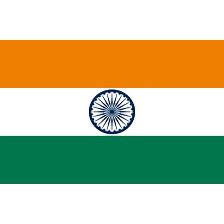 Indiens officiella flagga