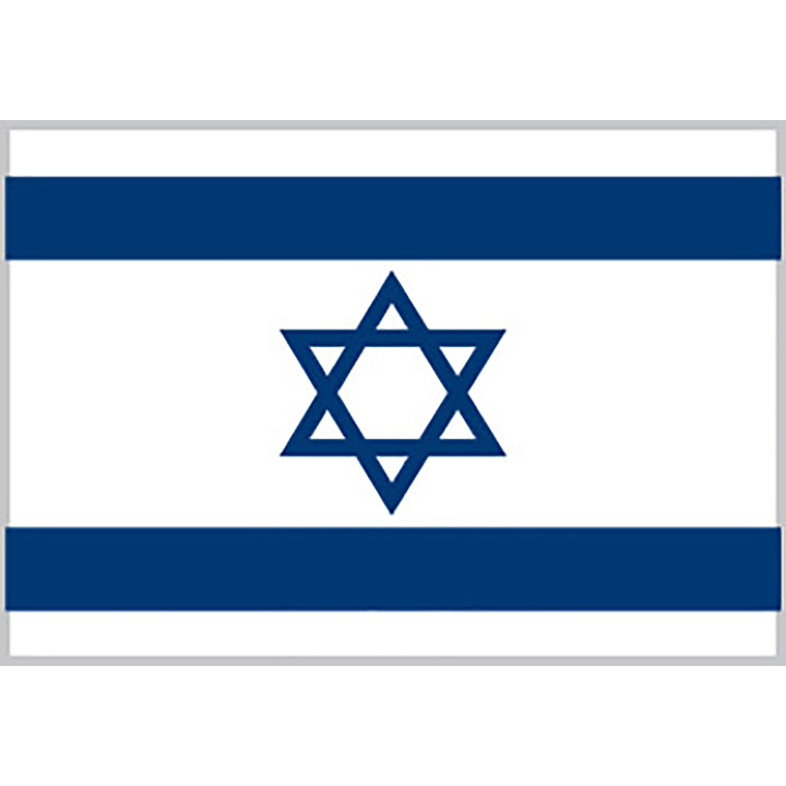 Israels officiella flagga