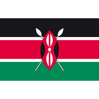 Kenya officiella flagga