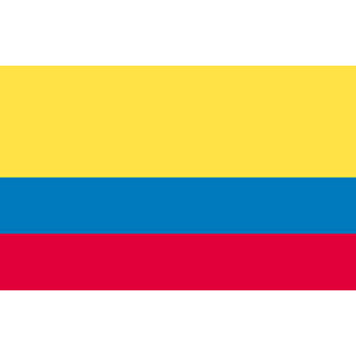 Colombia officiella flagga