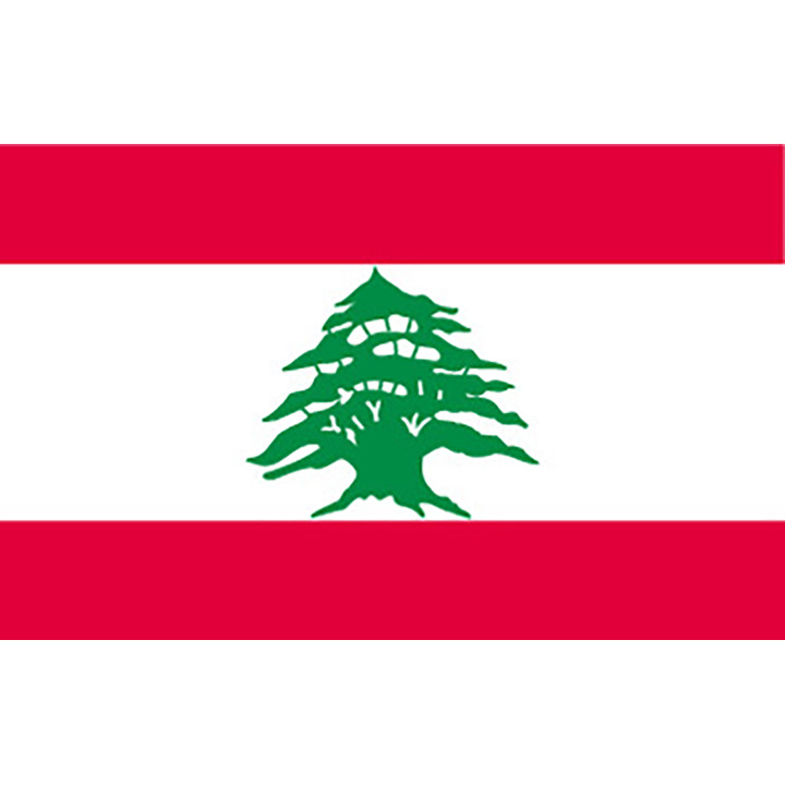 Official flag of Lebanon