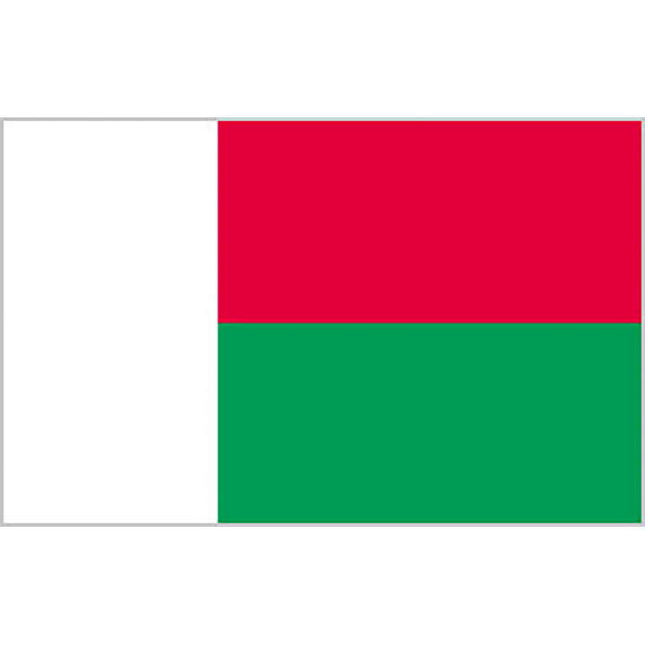 Official flag of Madagascar