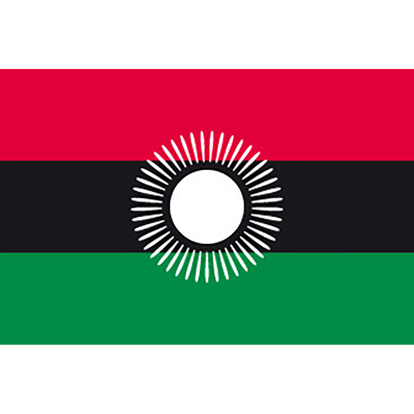 Official flag of Malawi