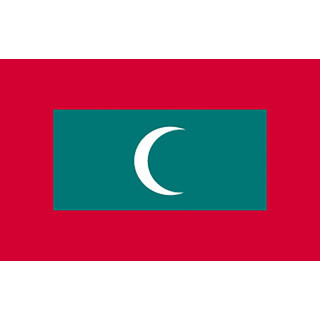 Official flag of Maldives