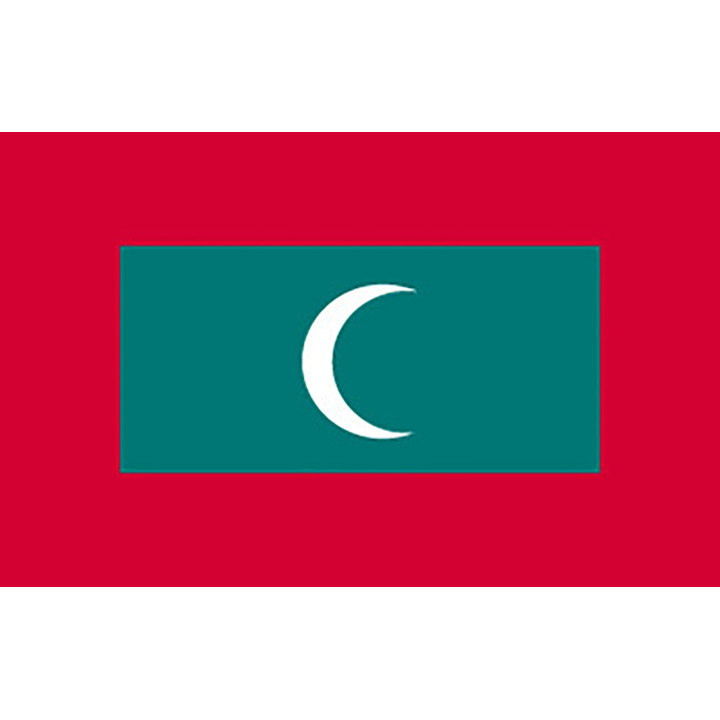 Official flag of Maldives