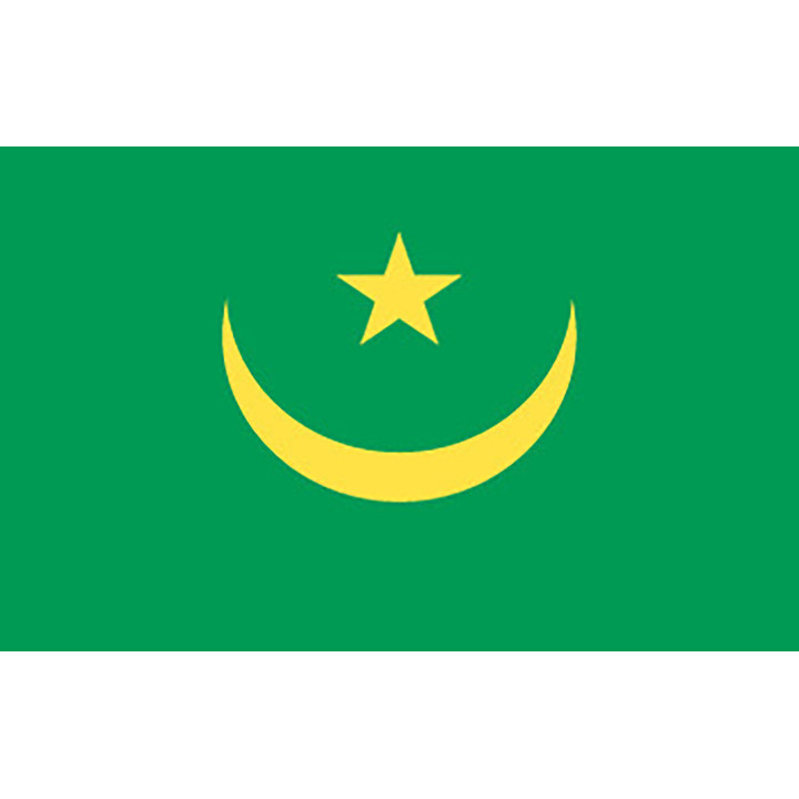 Official flag of Mauritania