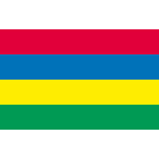 Official flag of Mauritius