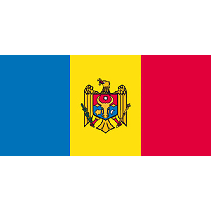 Official flag of Moldova