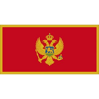 Official flag of Montenegro