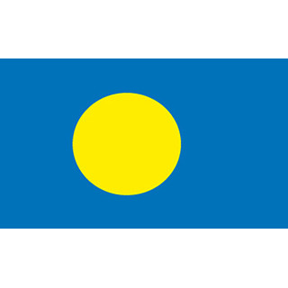 Official flag of Palau