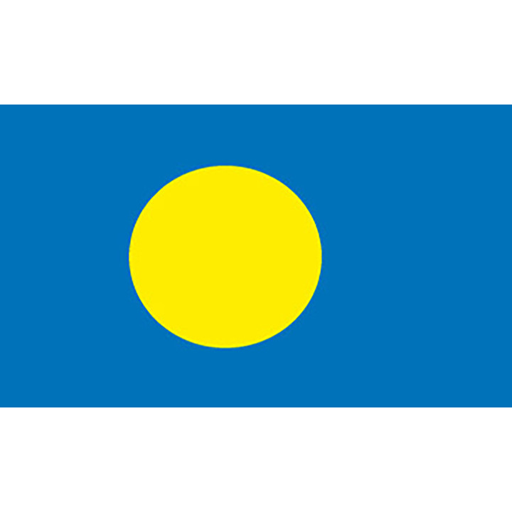 Official flag of Palau