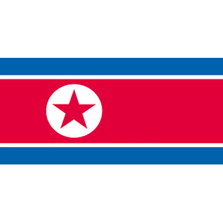 Nordkoreas officiella flagga