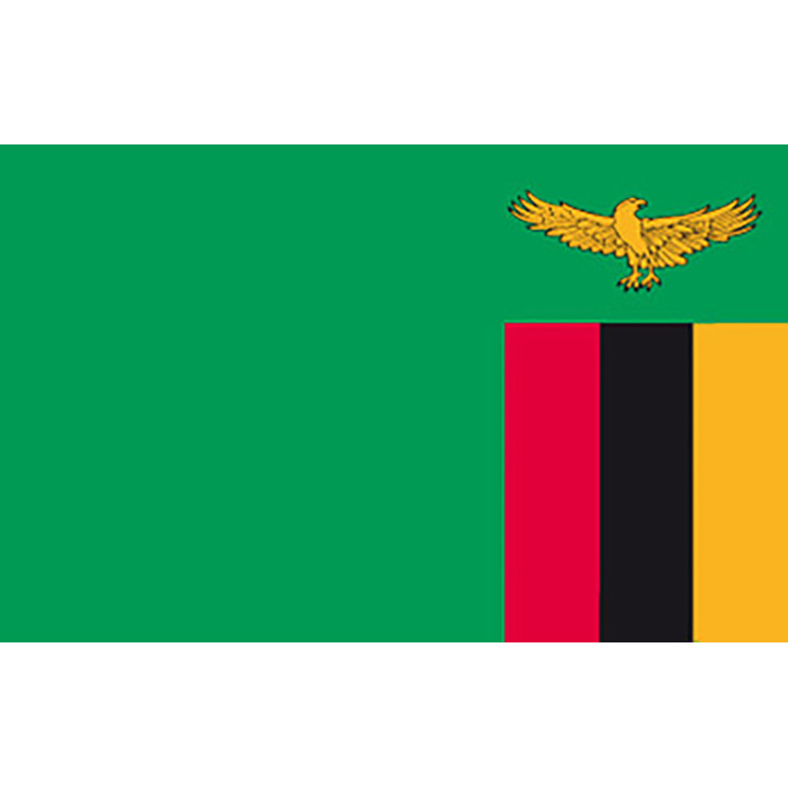 Official flag Zambia