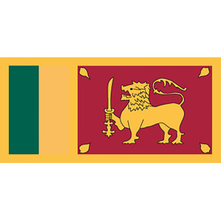 Sri Lankas officiella flagga - Printscorpio e-butik