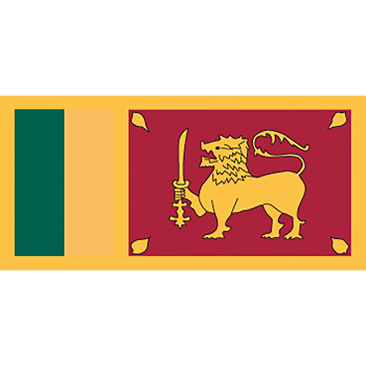 Sri Lankas officiella flagga - Printscorpio e-butik