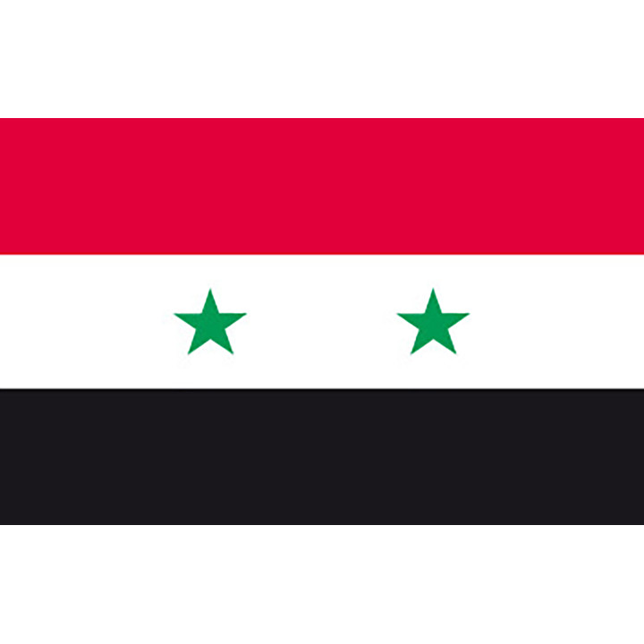 Syriens officiella flagga