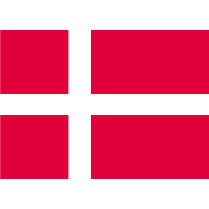 Danmark officiella flagga