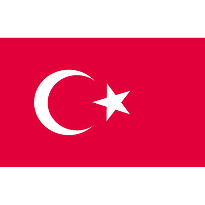 Turkiet officiella flagga