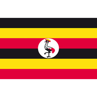 Uganda lippu - Printscorpio