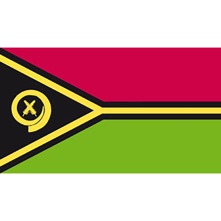 Official flag of Vanuatu