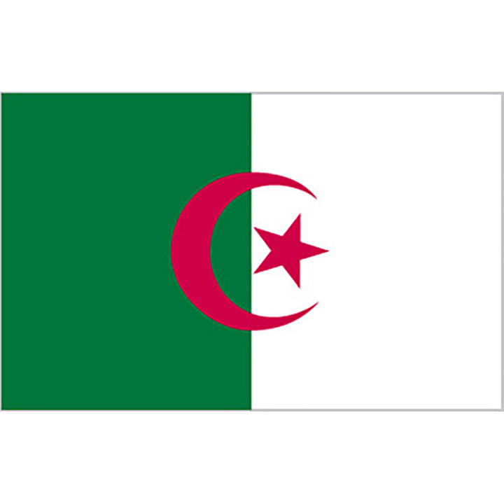 Algeriets national bordsflagga - Printscorpio