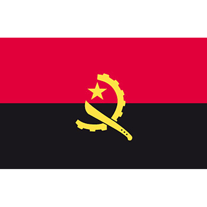 Angola national bordsflagga - Printscorpio