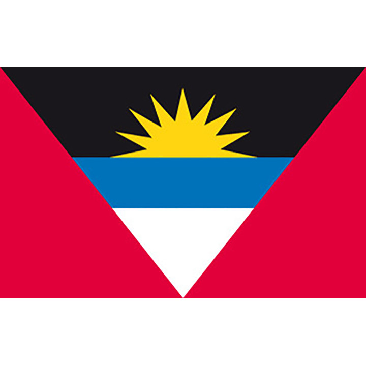 Antigua national bordsflagga - Printscorpio