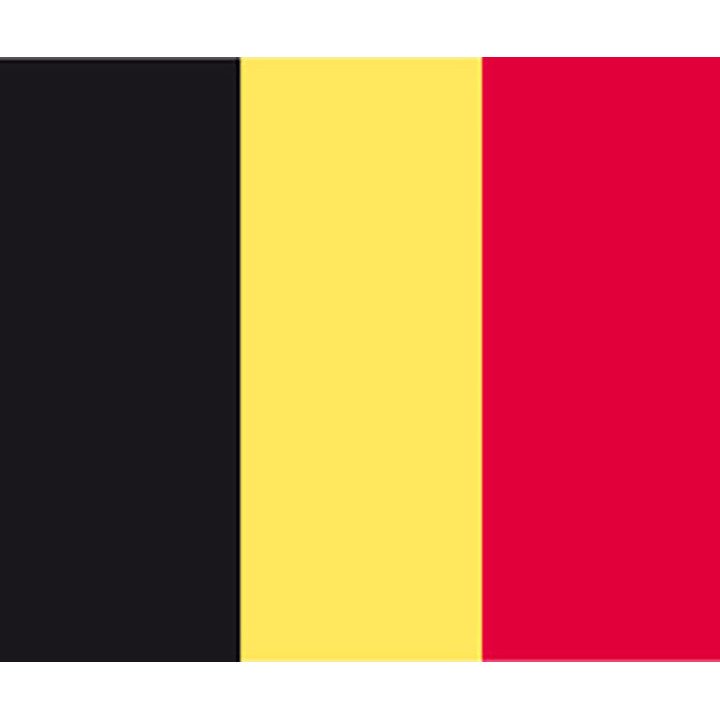 Belgien national bordsflagga - Printscorpio