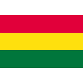 Bolivia national table flag - Printscorpio