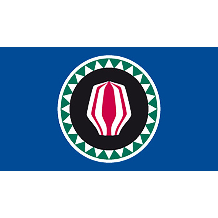 Bougainville national table flag - Printscorpio