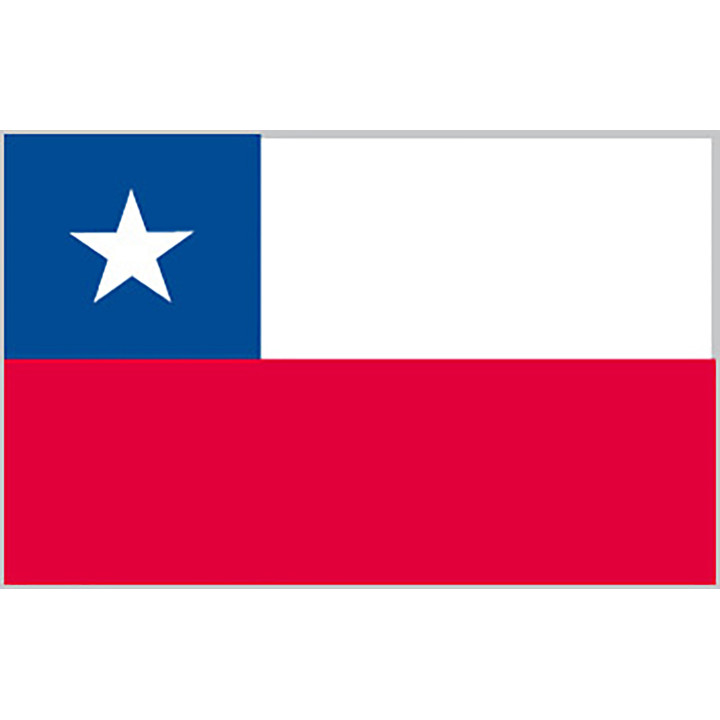 Chile national table flag - Printscorpio