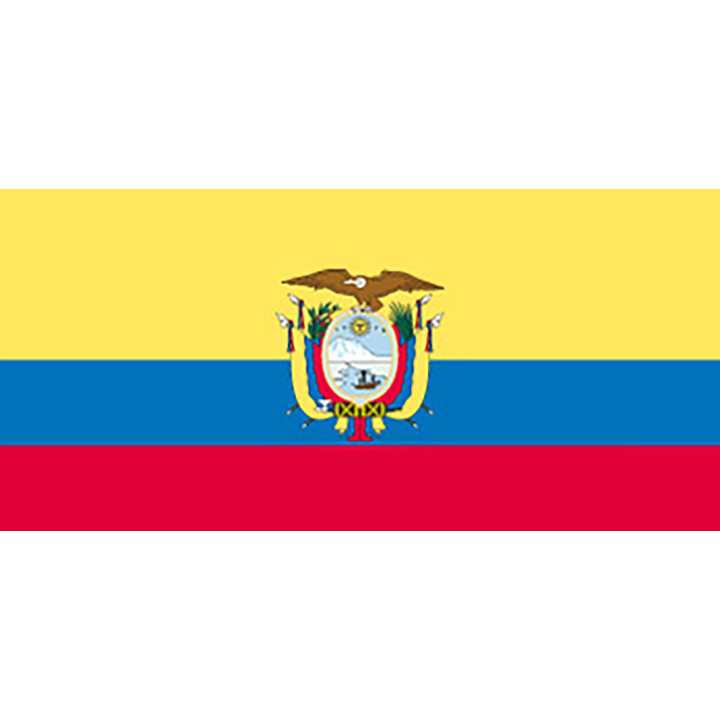 Ecuador pöytälippu - Printscorpio