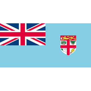 Fiji national table flag - Printscorpio