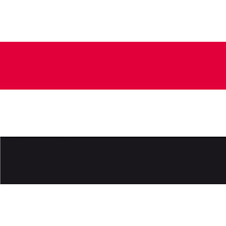 Yemen national table flag - Printscorpio