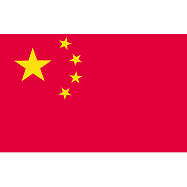 Peoples Republic of China national table flag - Printscorpio