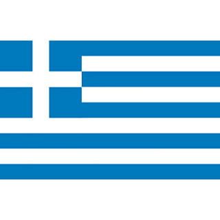 Greece national table flag - Printscorpio