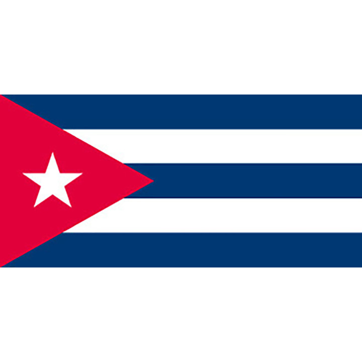 Cuba national table flag - Printscorpio