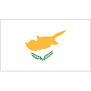 Cypern national bordsflagga - Printscorpio