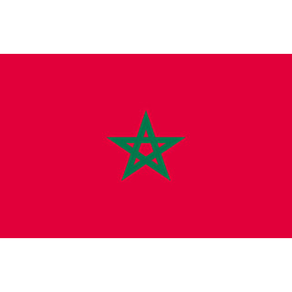 Morocco national table flag - Printscorpio