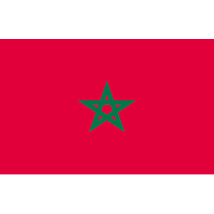 Morocco national table flag - Printscorpio