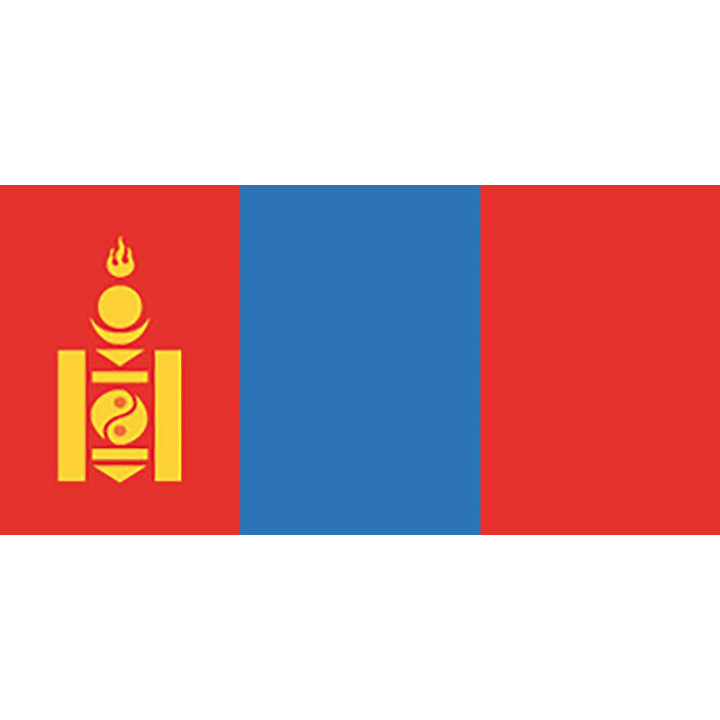 Mongolia pöytälippu - Printscorpio