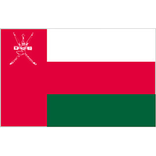 Omans national bordsflagga - Printscorpio