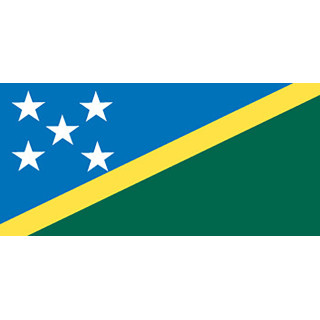 Official flag Solomon Islands national table flag - Printscorpio