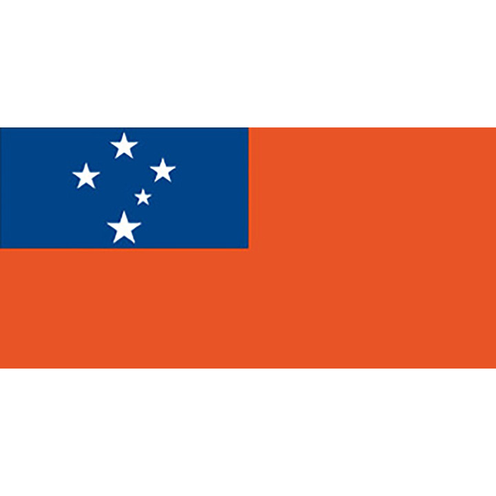 Samoa national table flag - Printscorpio