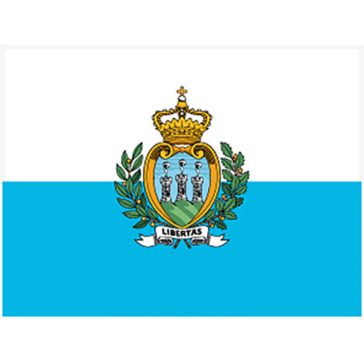 San Marino national table flag - Printscorpio