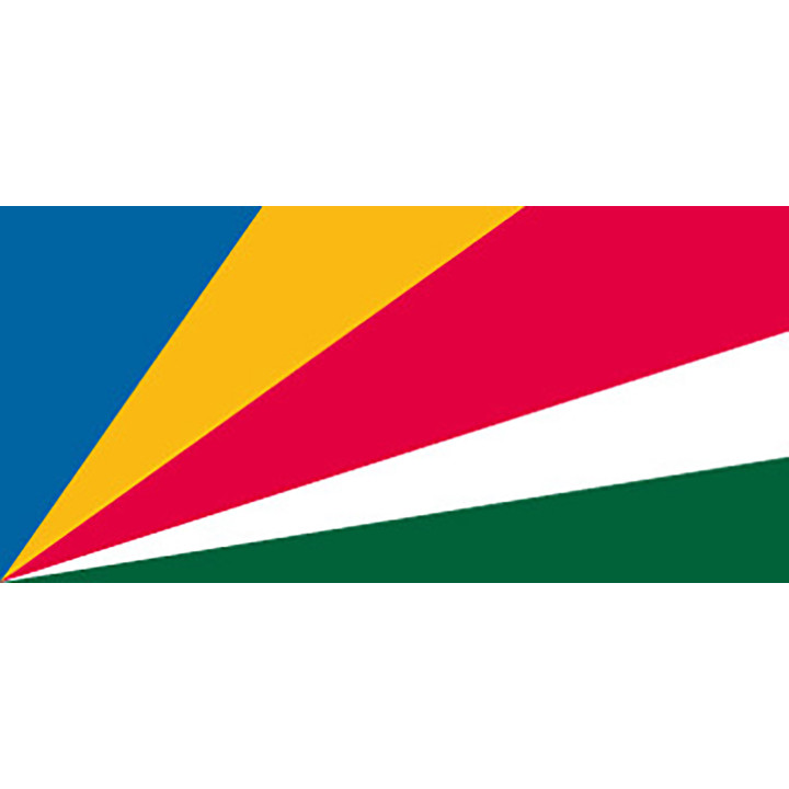 Seychellit pöytälippu - Printscorpio