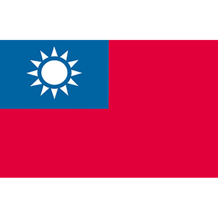 Taiwan national table flag - Printscorpio