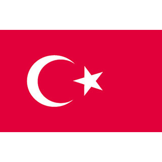Turkey national table flag - Printscorpio